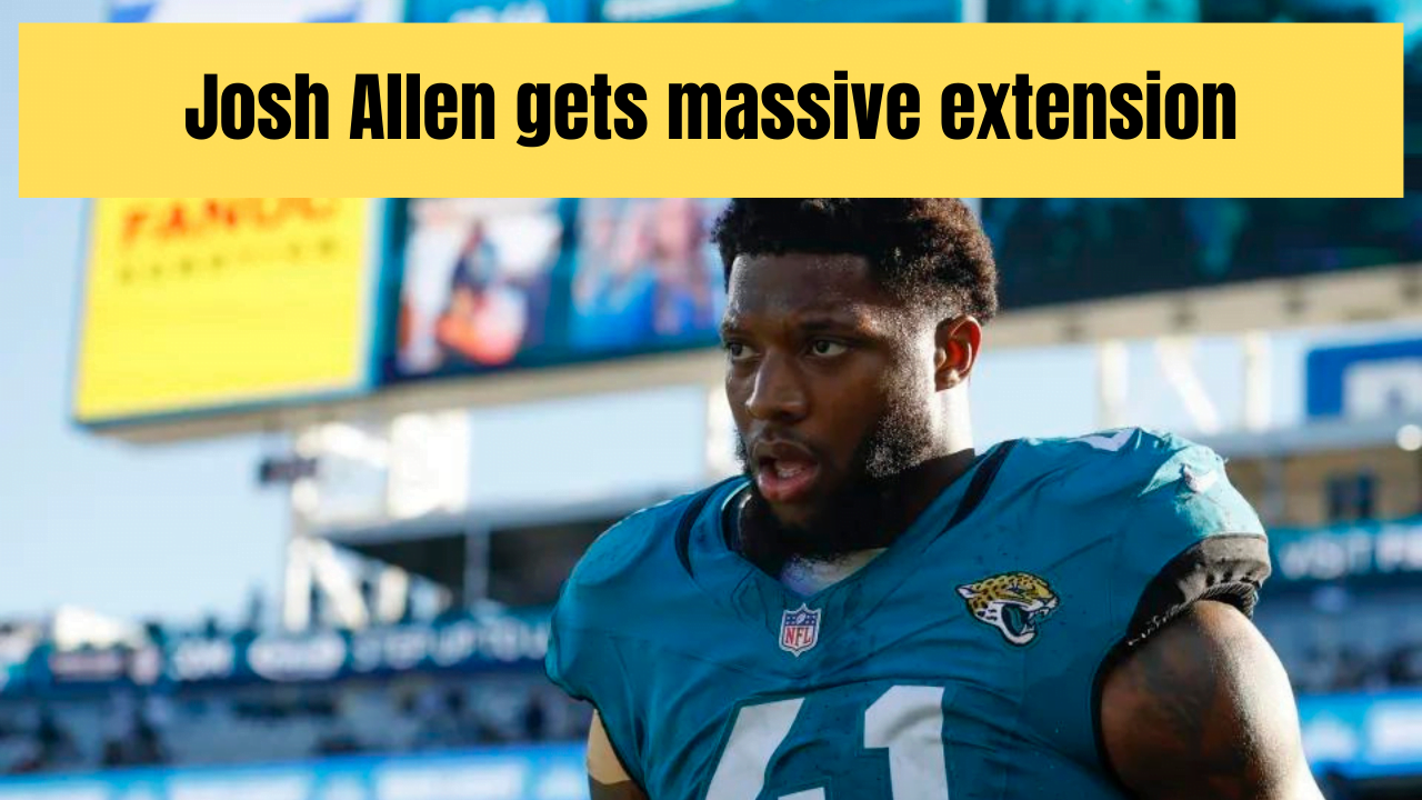 Josh Allen gets massive extension