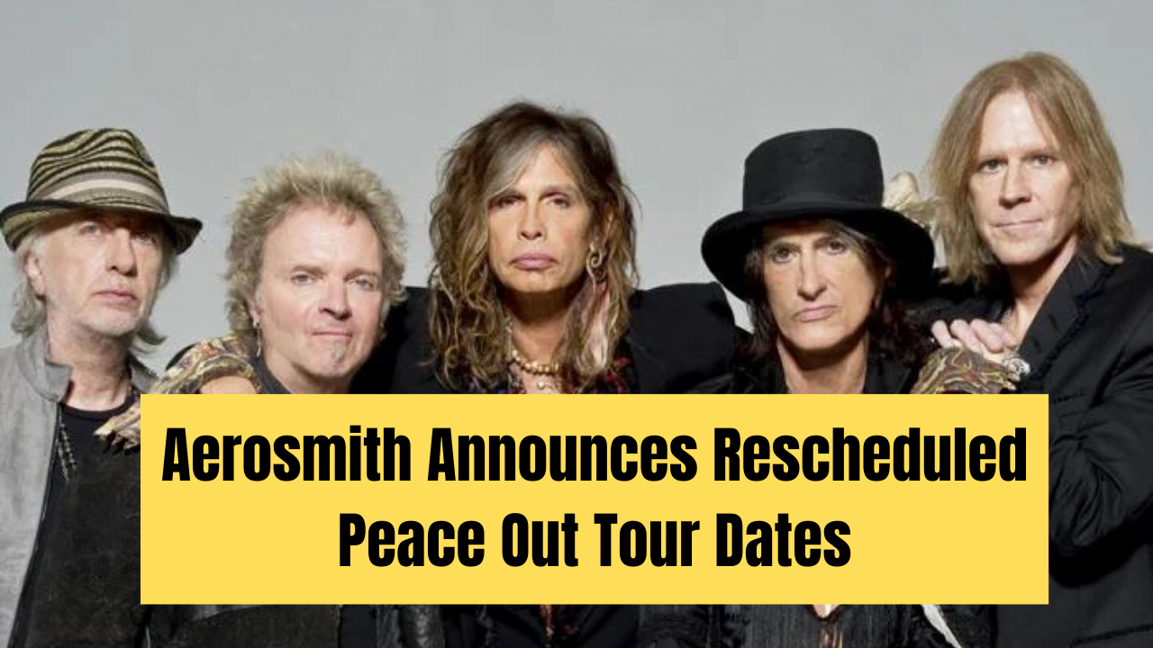 Aerosmith Announces Rescheduled Peace Out Tour Dates